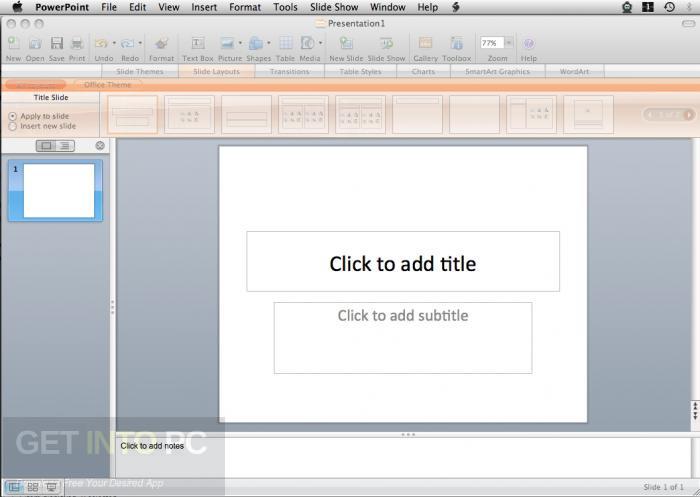 Microsoft office for mac