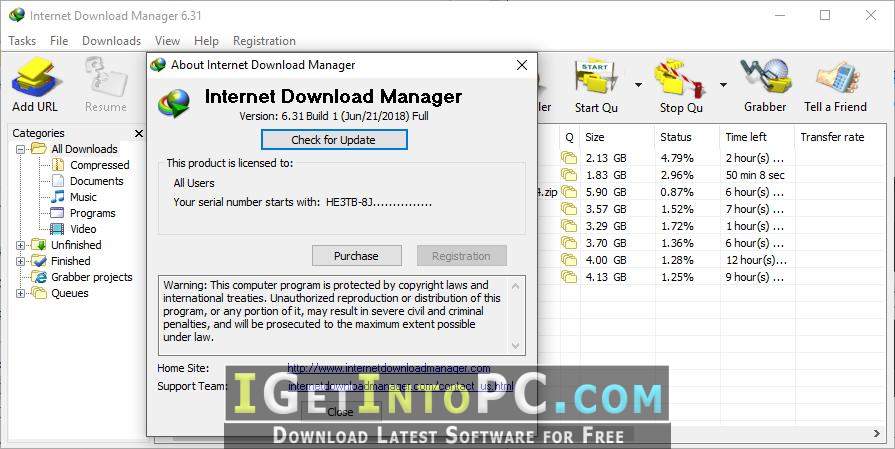 baixar internet download manager 6.31
