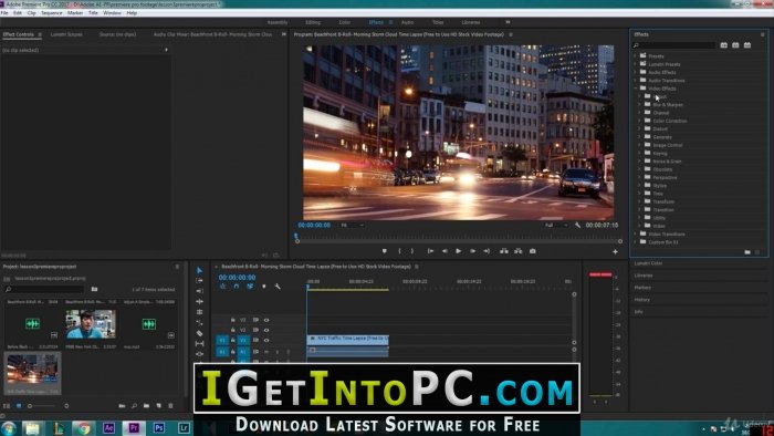 Adobe Premiere Pro CC 2018 12.1.2.69 x64 Free Download