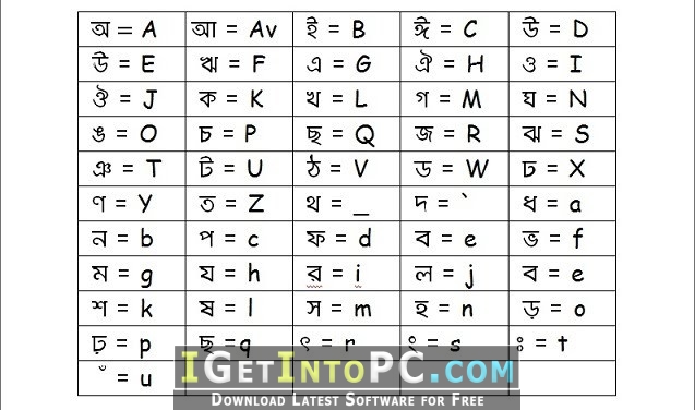 bengali stylish font for bangla word free download
