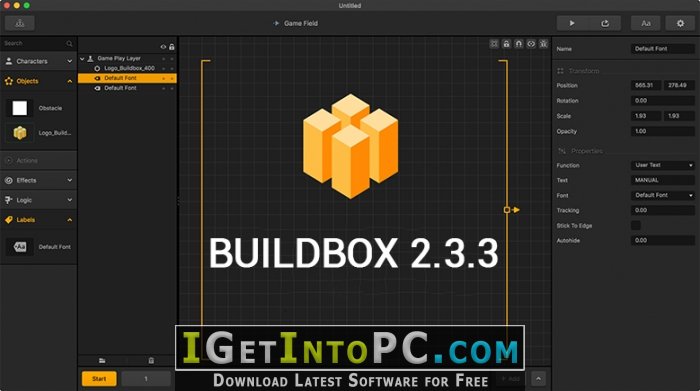 buildbox download module faile