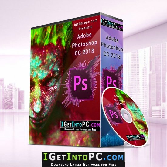 adobe photoshop cc 2018 download size