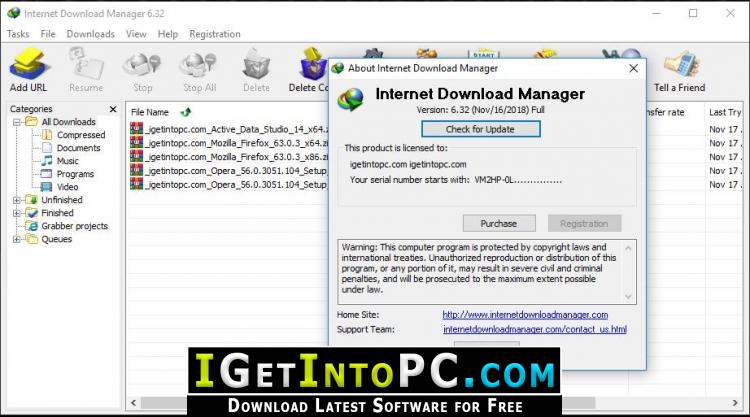 download manager windows server