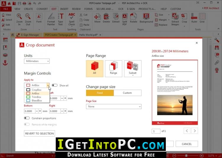 pdf architect pro free download