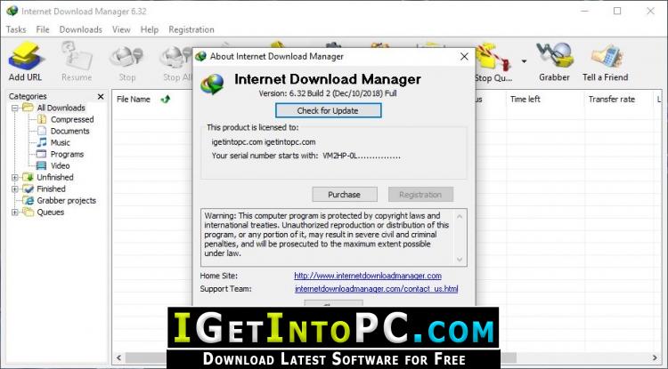 download internet manager registration