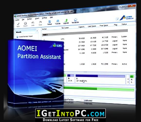 AOMEI Partition Assistant Crack 8.0.0 Professional Version