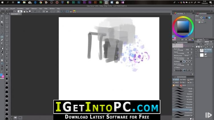 Clip Studio Paint EX 1.8.8 Free Download with Materials