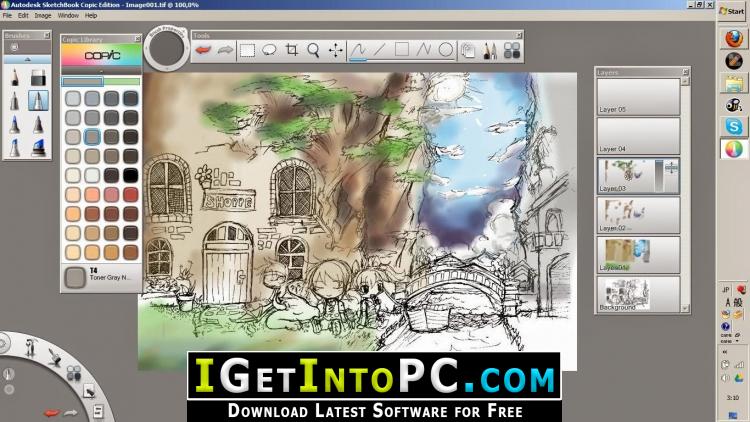 autodesk sketchbook pro free download for windows 10