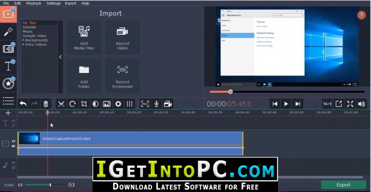 movavi video editor 16 download