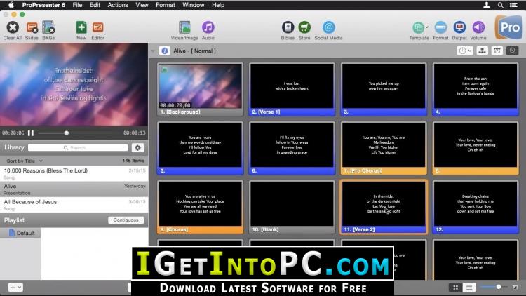 propresenter 6 download free mac