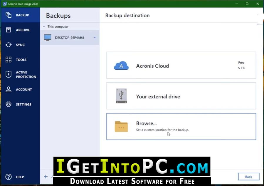 how to download acronis true image 2020