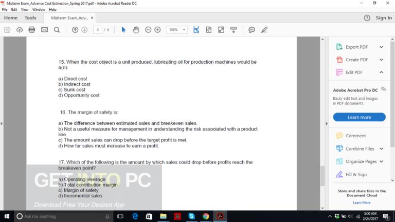 mit download acrobat 2017 pro