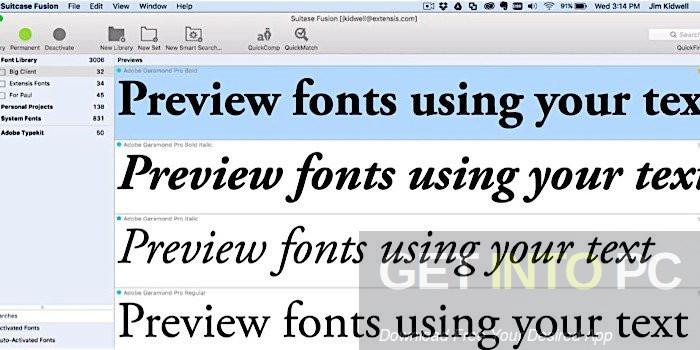 how to add new fonts to suitcase fusion 7