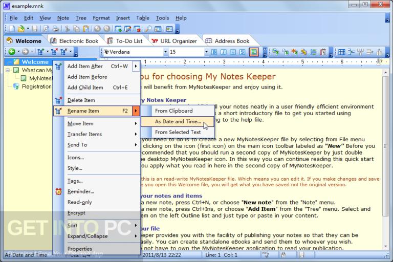 download the new version My Notes Keeper 3.9.7.2280