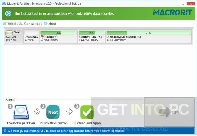 Macrorit Partition Extender Pro 2.3.0 for apple download free