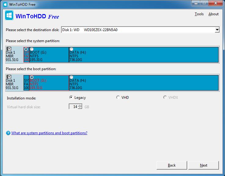 WinToHDD Professional / Enterprise 6.2 instal the new for android