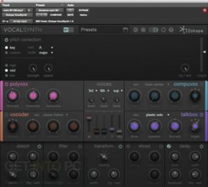 instal the new iZotope VocalSynth 2.6.1