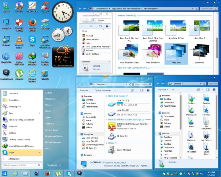 windows 7 aero blue lite x86 iso