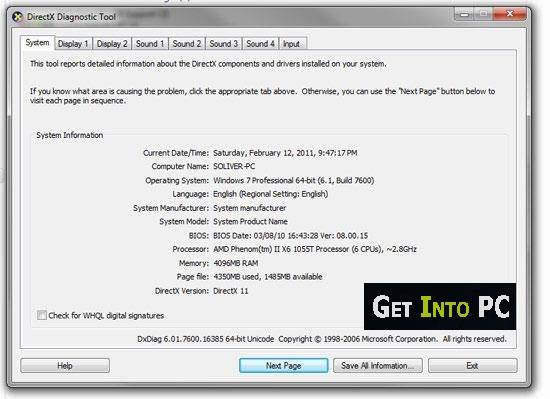 how to download directx 11 from microsoft