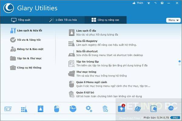 glary utilities pro 5 features