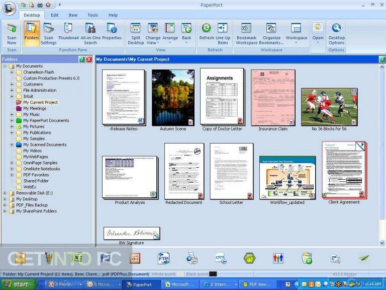 free scansoft paperport 11 download