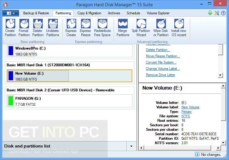 paragon hard disk manager location