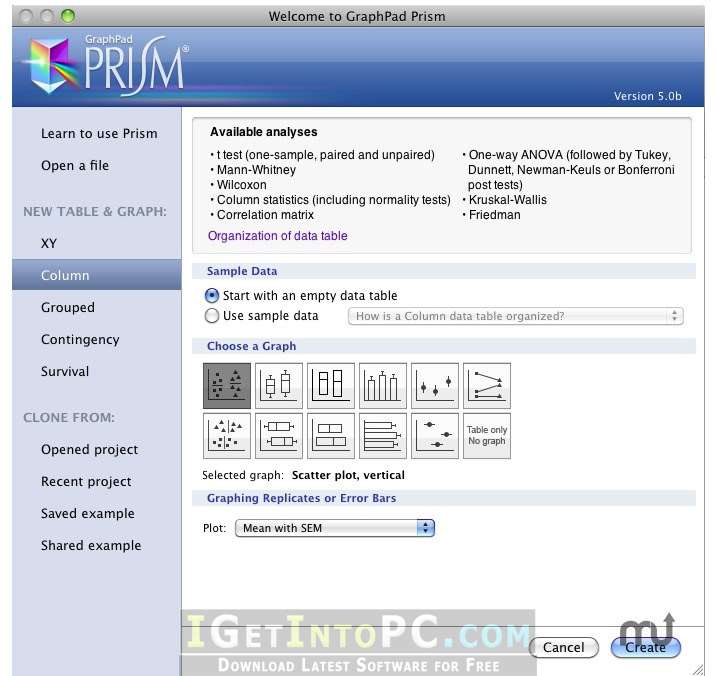free graphpad prism download for windows 7