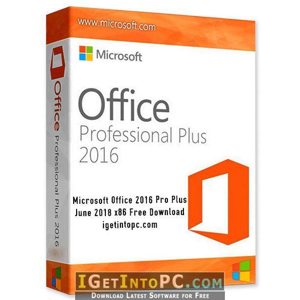 Microsoft Office 2016 Pro Plus June 2018 x86 Free Download (1)