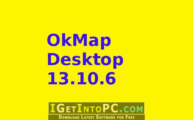 OkMap Desktop 17.10.6 instal the new version for ipod