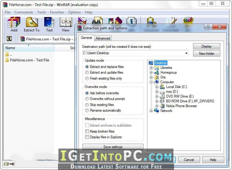 winrar free download for xp