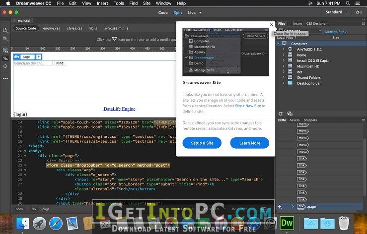 dreamweaver torrent mac os x