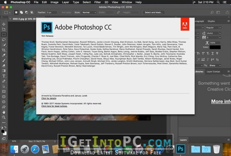 photoshop cc 2018 system requirements mac