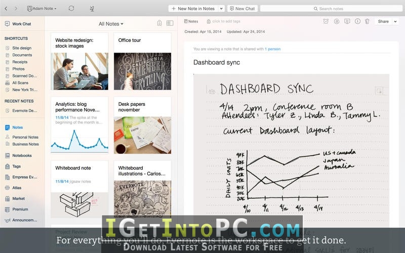 evernote download for pc