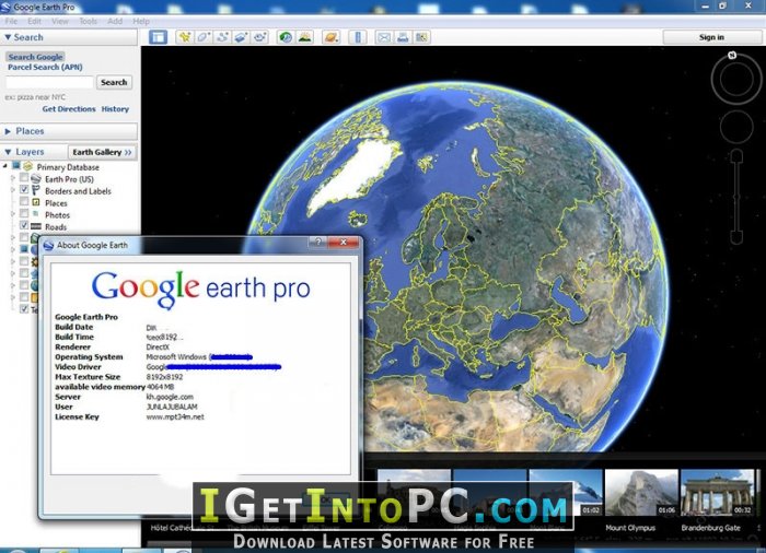 google earth pro free