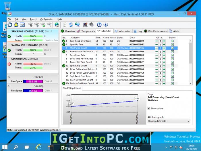 what is hard disk sentinel pro