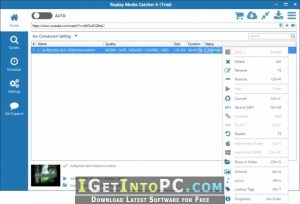how to use replay media catcher 7