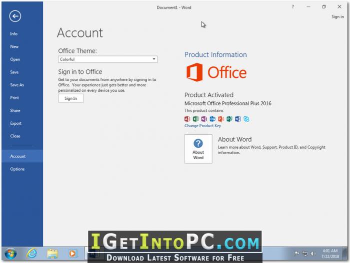 Windows 7 Sp1 Ultimate X64 Office 16 July 18 Free Download