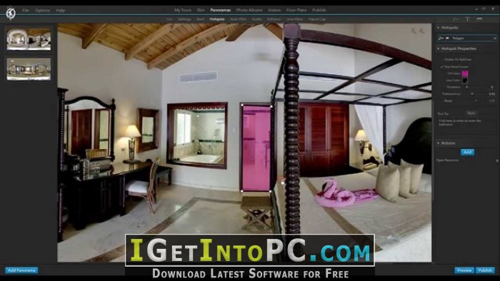 Virtual tour for real estate