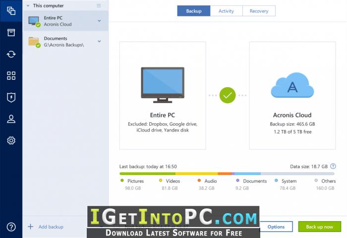 acronis true image 2019 requirements