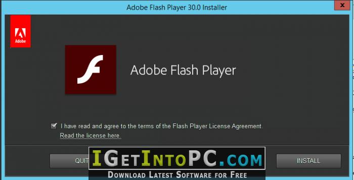 adobe flash player free download for p.c