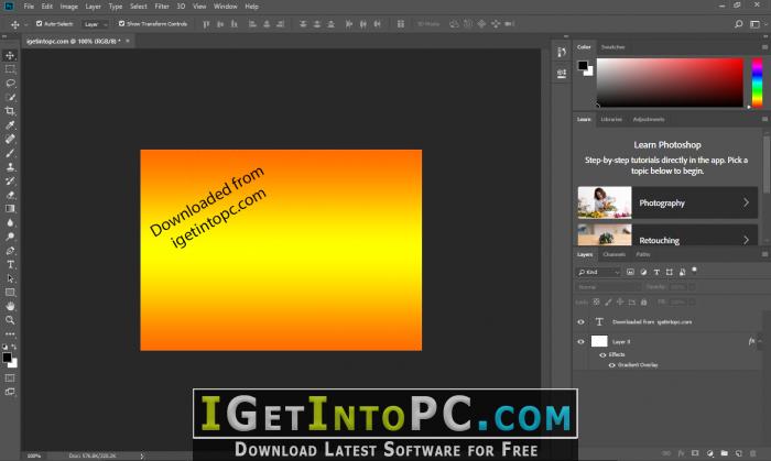 download adobe photoshop cc 2018 for free