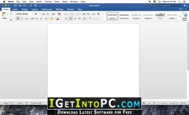 ms word 2016 free download for mac