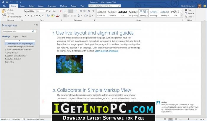 powerpoint 2019 free download for windows 10