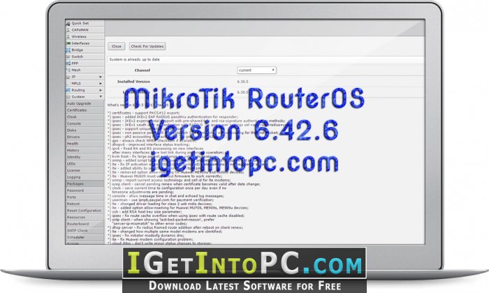 mikrotik routeros download