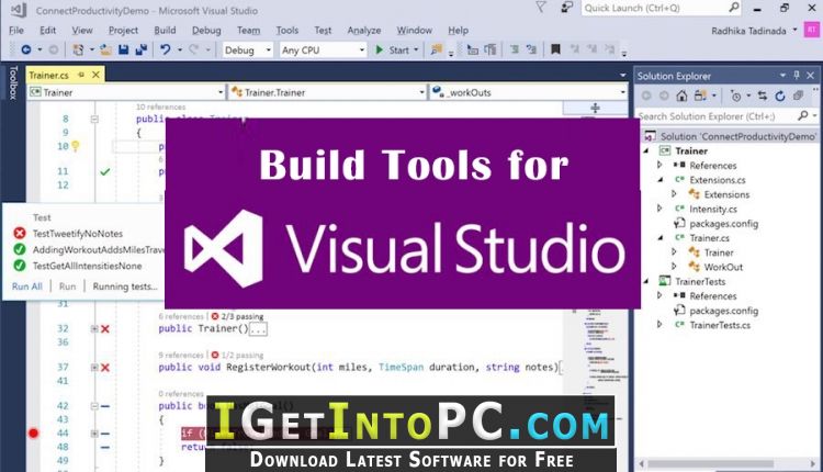 download windows build tools