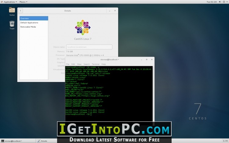 centos iso download
