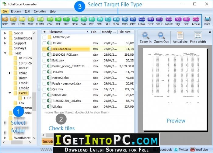 microsoft spreadsheet converter