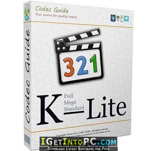k-lite codec pack full download windows 7