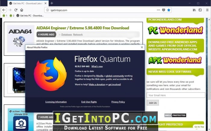 Mozilla firefox 56.0 2 64 bit download 2020 windows 10
