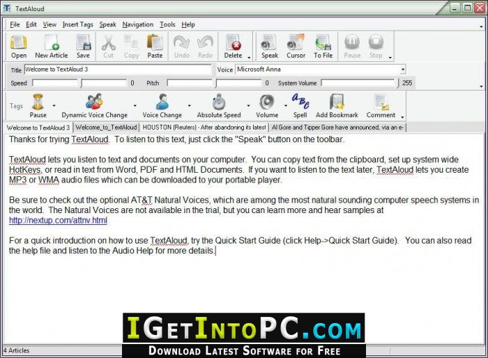 free NextUp TextAloud 4.0.72 for iphone instal